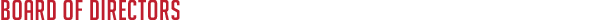 Board of Directors