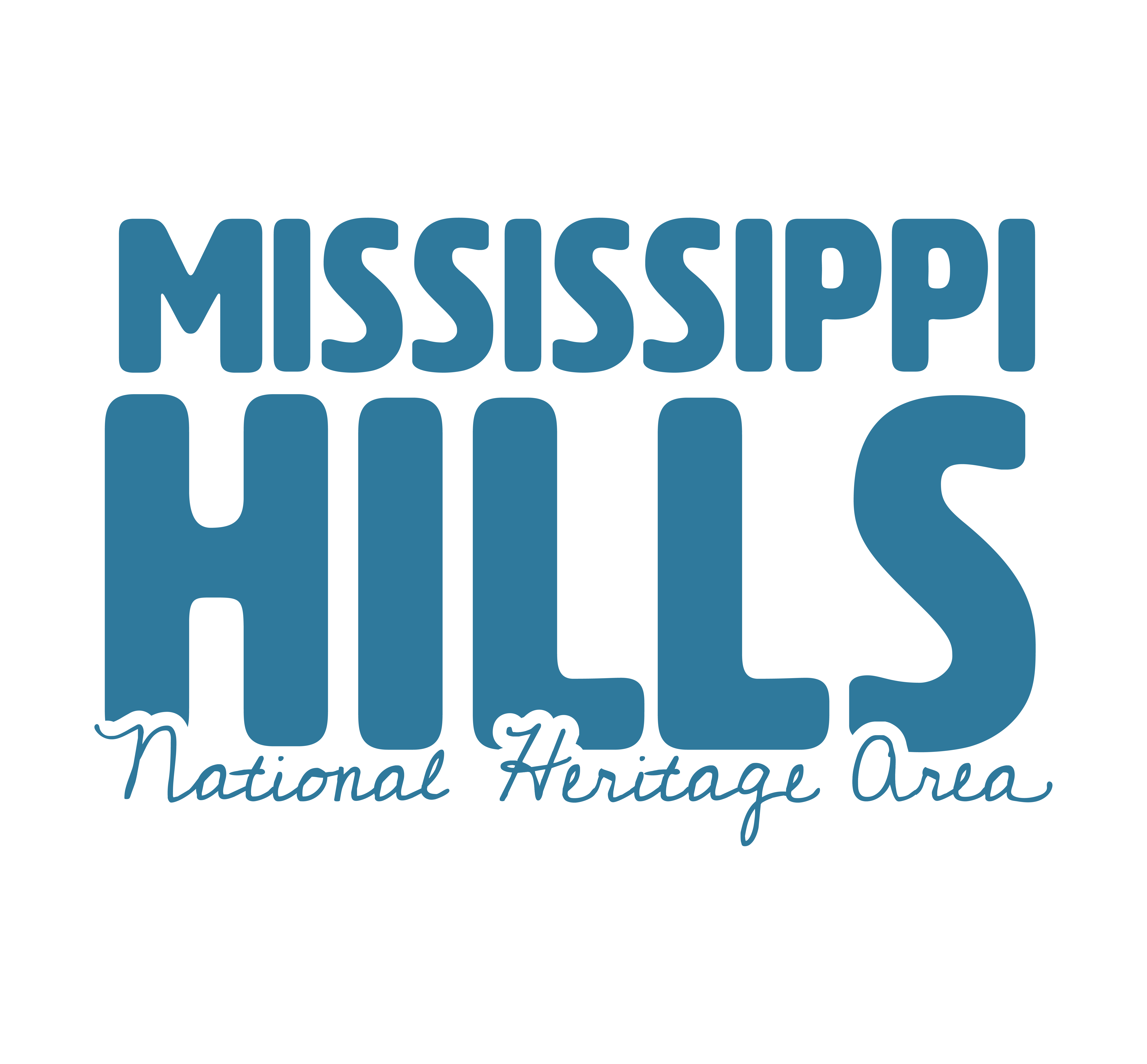 Mississippi Hills National Heritage Area logo