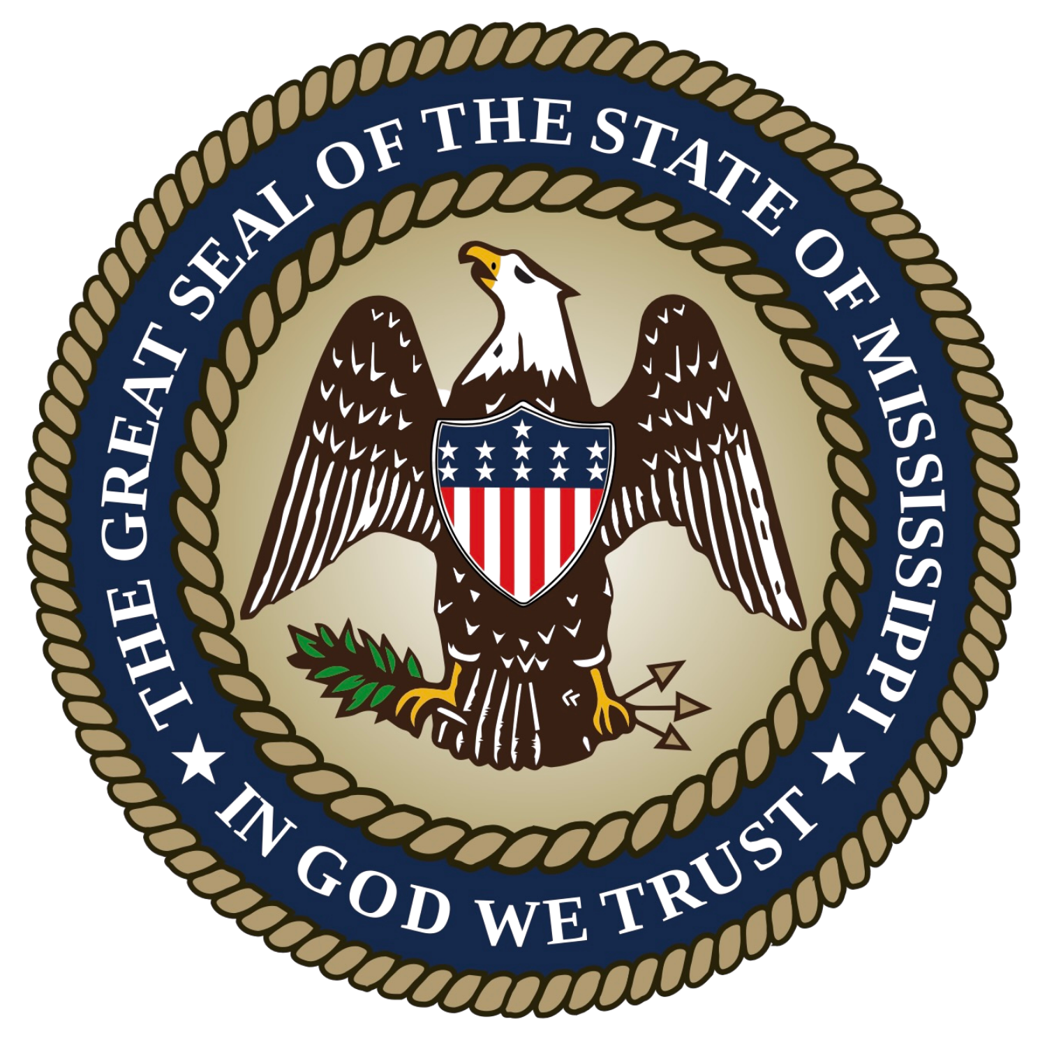 The State of Mississippi logo