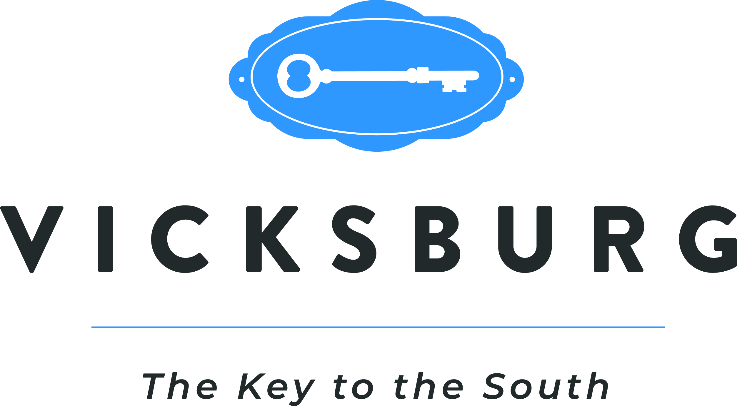Visit Vicksburg logo