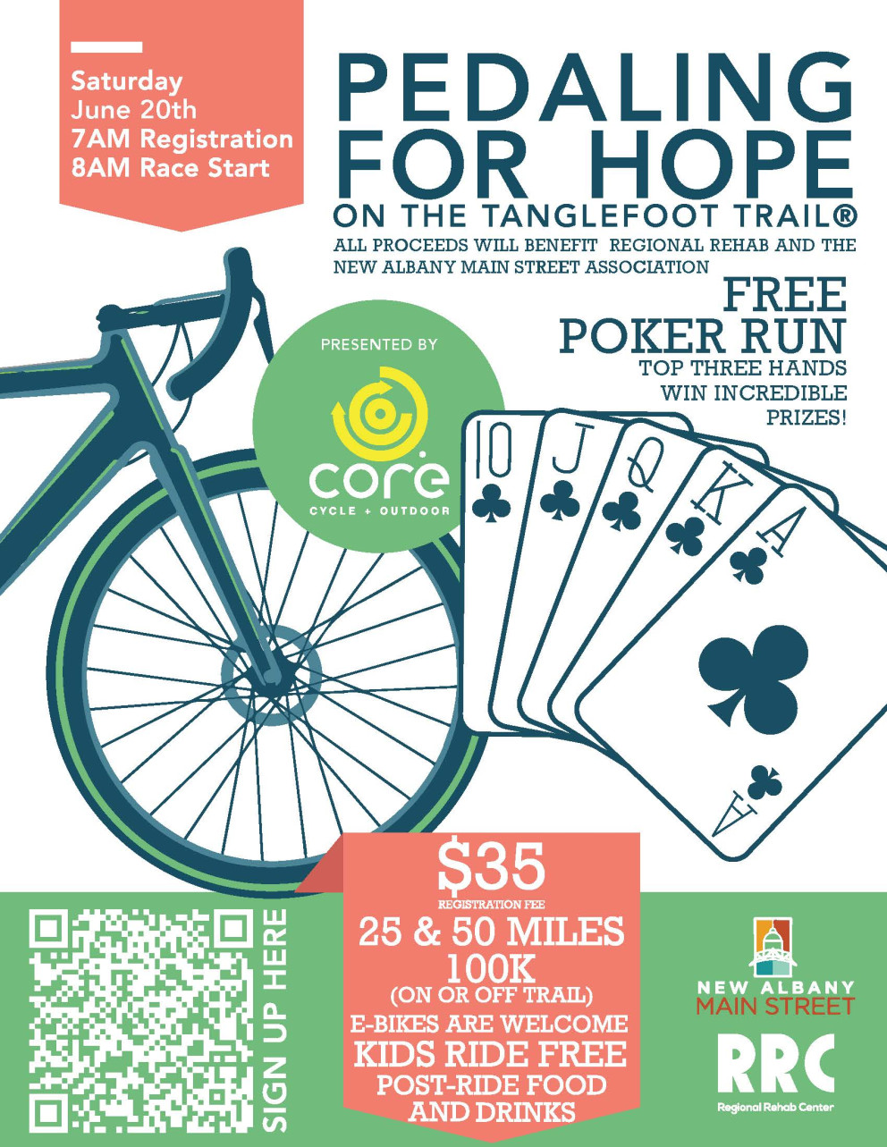 June 20: Pedaling for Hope on the Tanglefoot Trail 2026 event photo