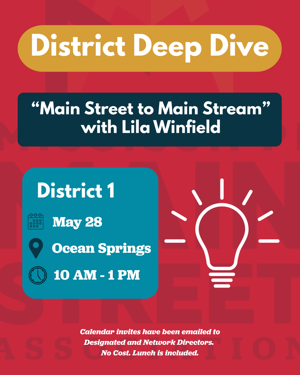 May 28: District Deep Dive in Ocean Springs event photo