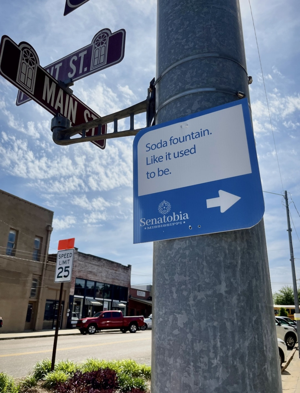 Guerilla Wayfinding Signage, Senatobia, Placemaking USDA Rural Development featured photo