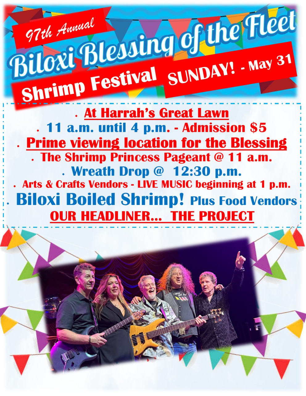 May 31: Biloxi Blessing of the Fleet Shrimp Festival event photo