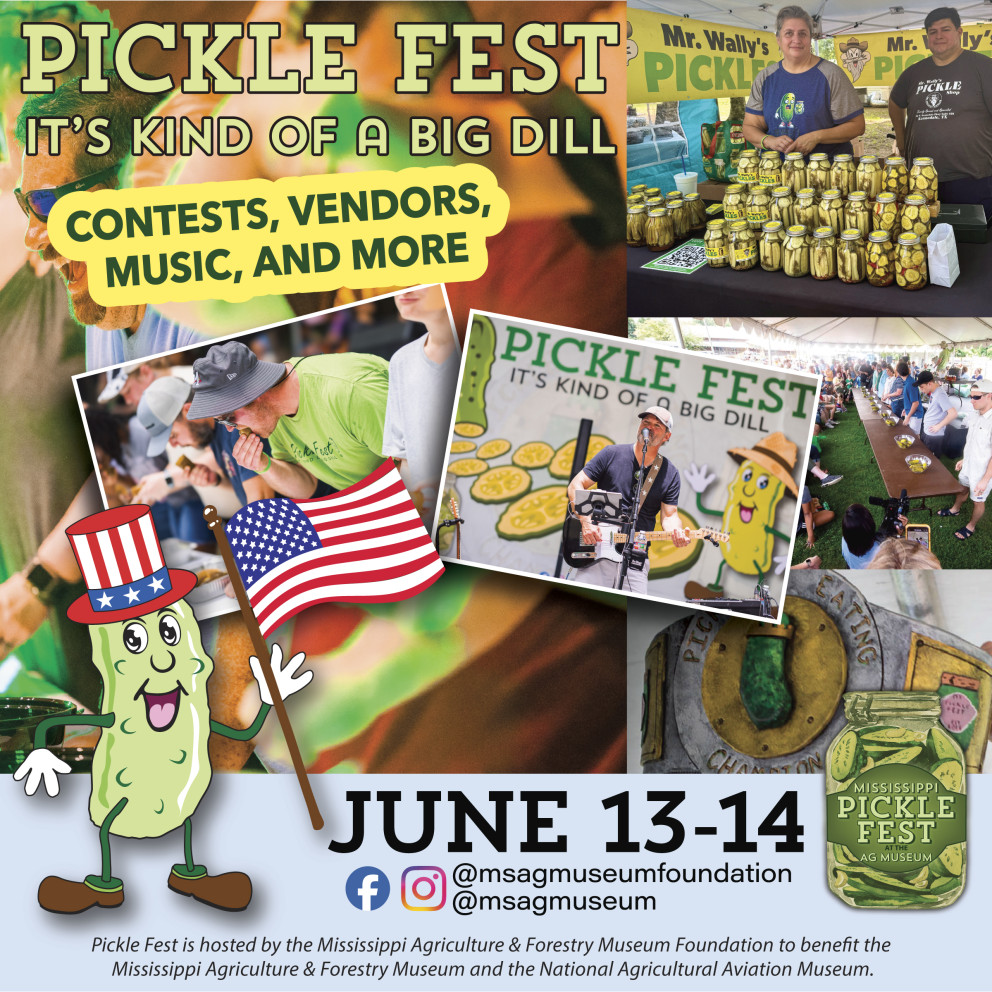 June 13: Mississippi Pickle Fest at the AG Museum in Jackson event photo