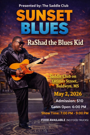 May 2: Sunset Blues Concert in Baldwyn event photo